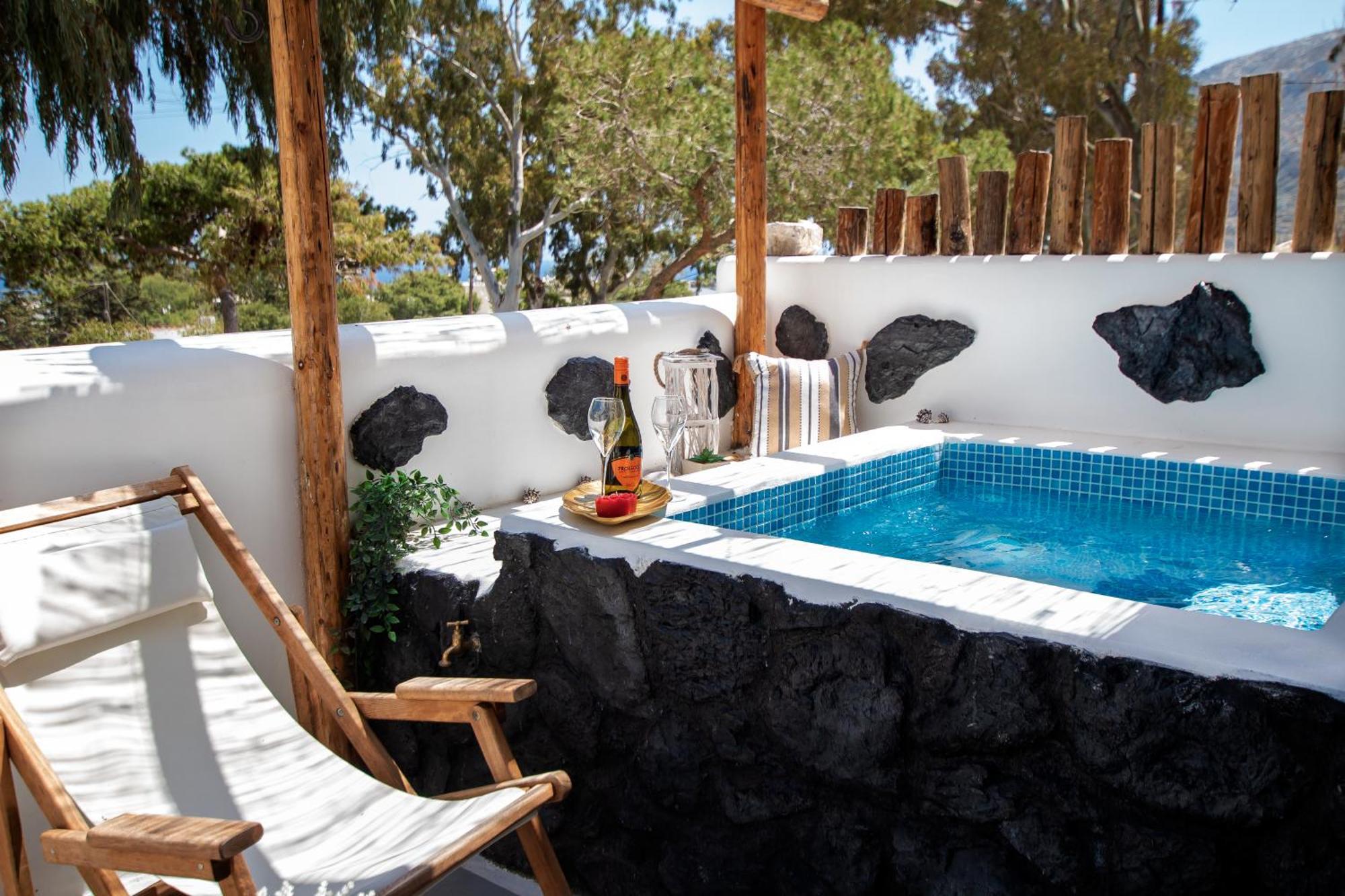 Asera Suites - Prive Jacuzzi Kamári Extérieur photo