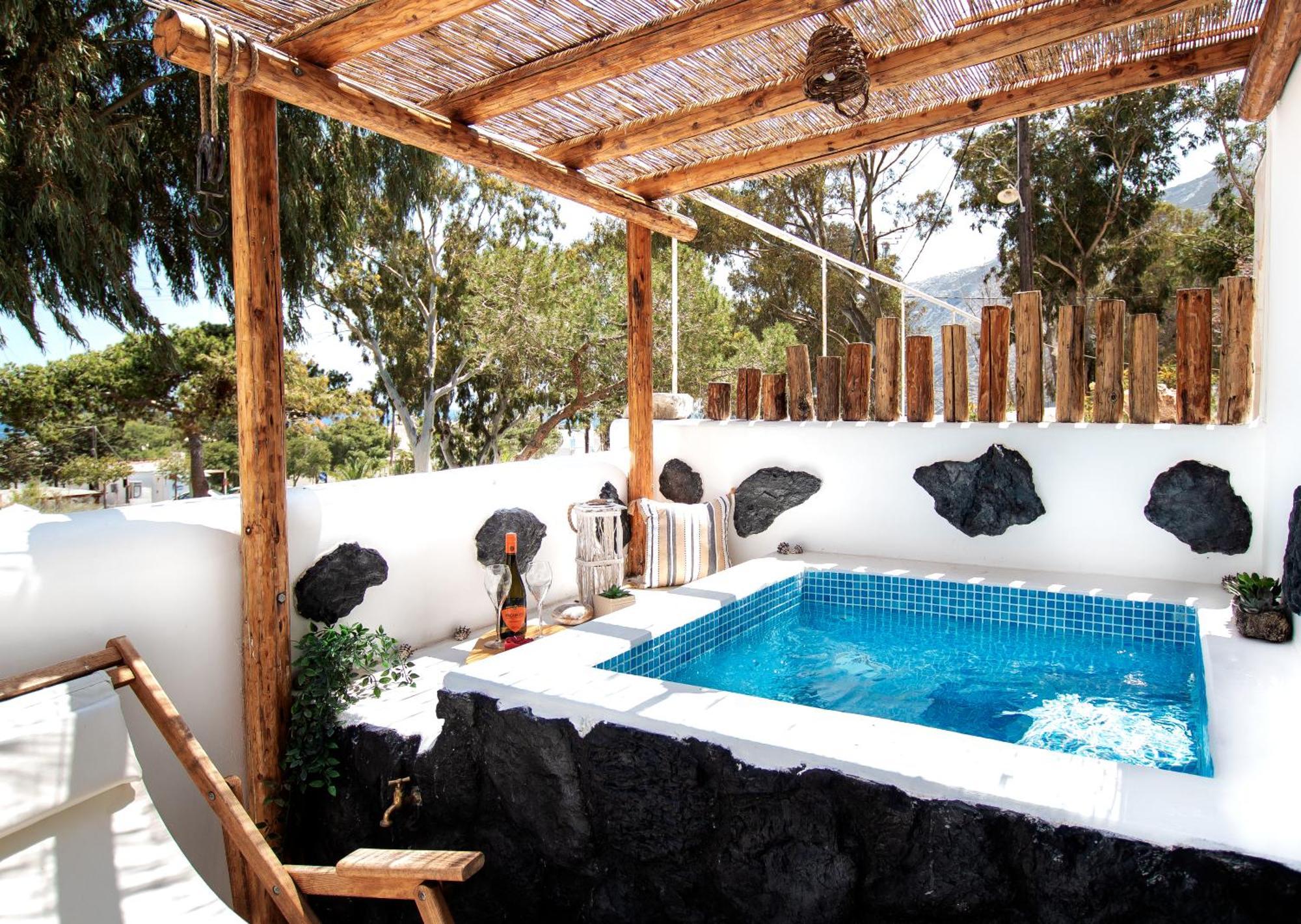 Asera Suites - Prive Jacuzzi Kamári Extérieur photo
