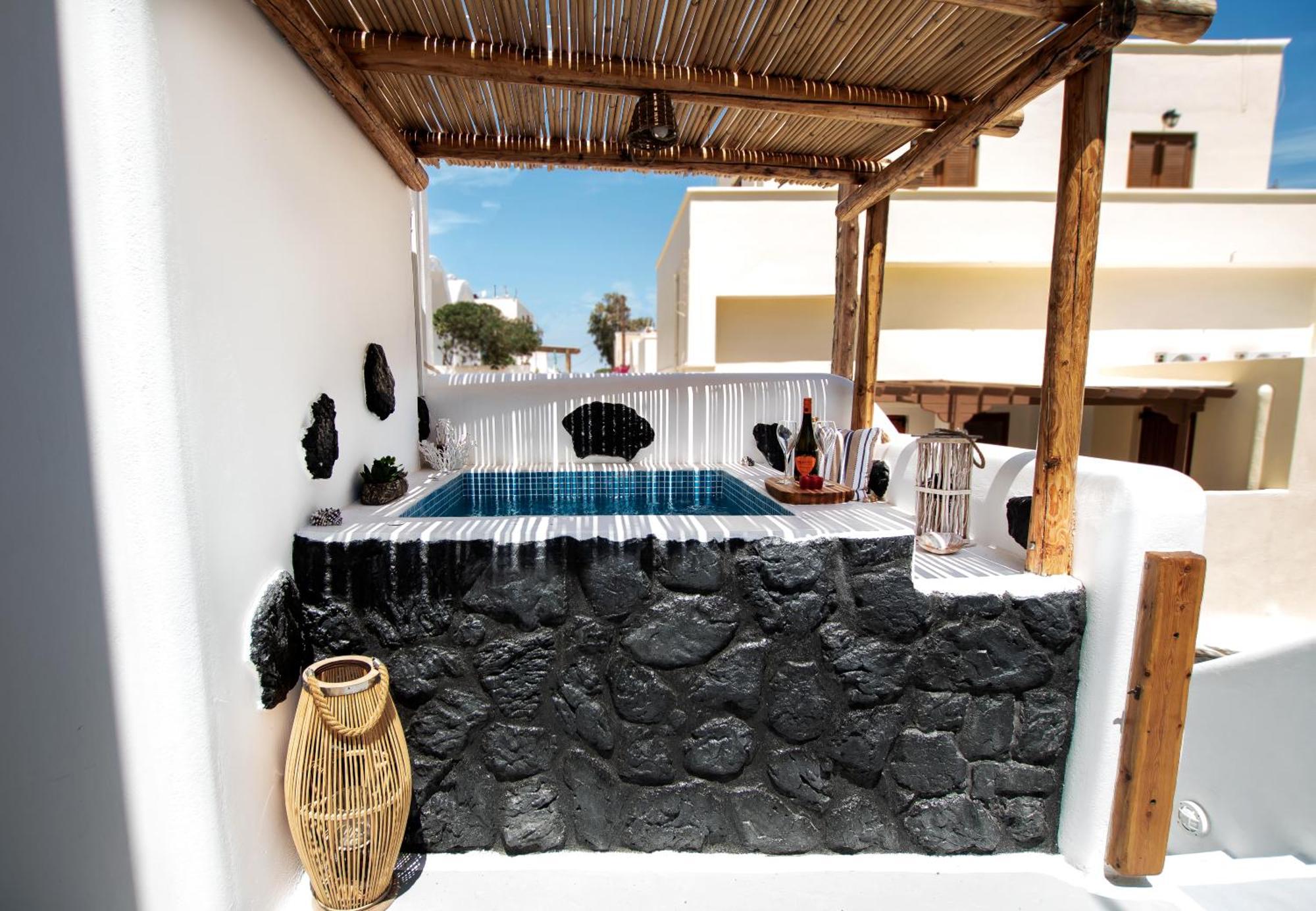 Asera Suites - Prive Jacuzzi Kamári Extérieur photo